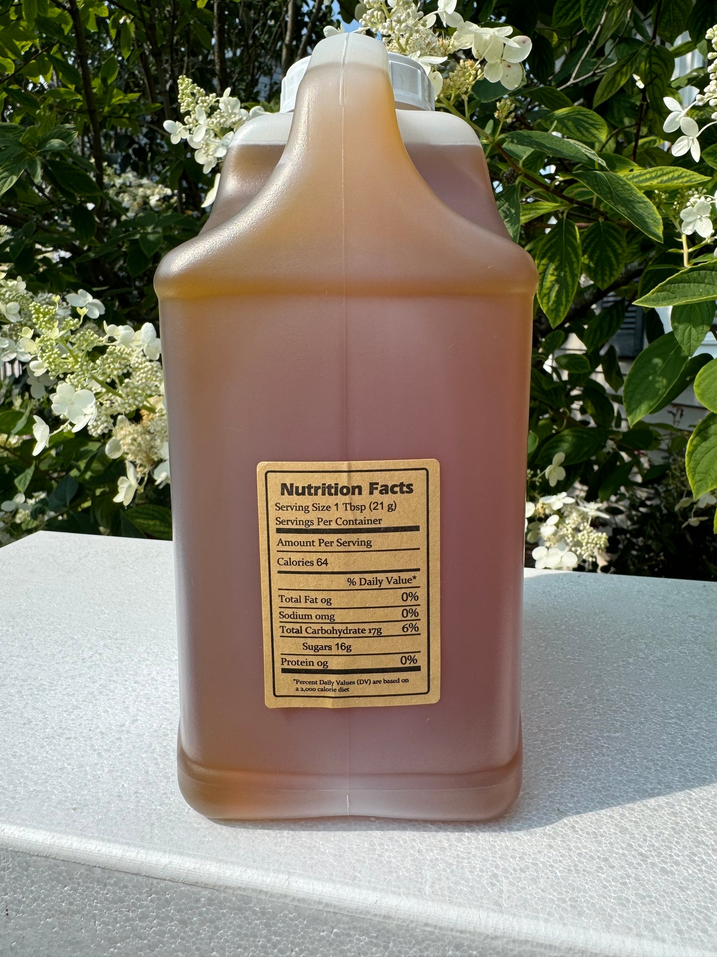 1 Gallon Wildflower Honey, NY State Raw unpasteurized, organic, Delicious Honey FREE SHIPPING!