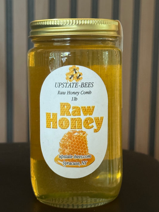1lb 100% Pure Raw Wildflower Honey