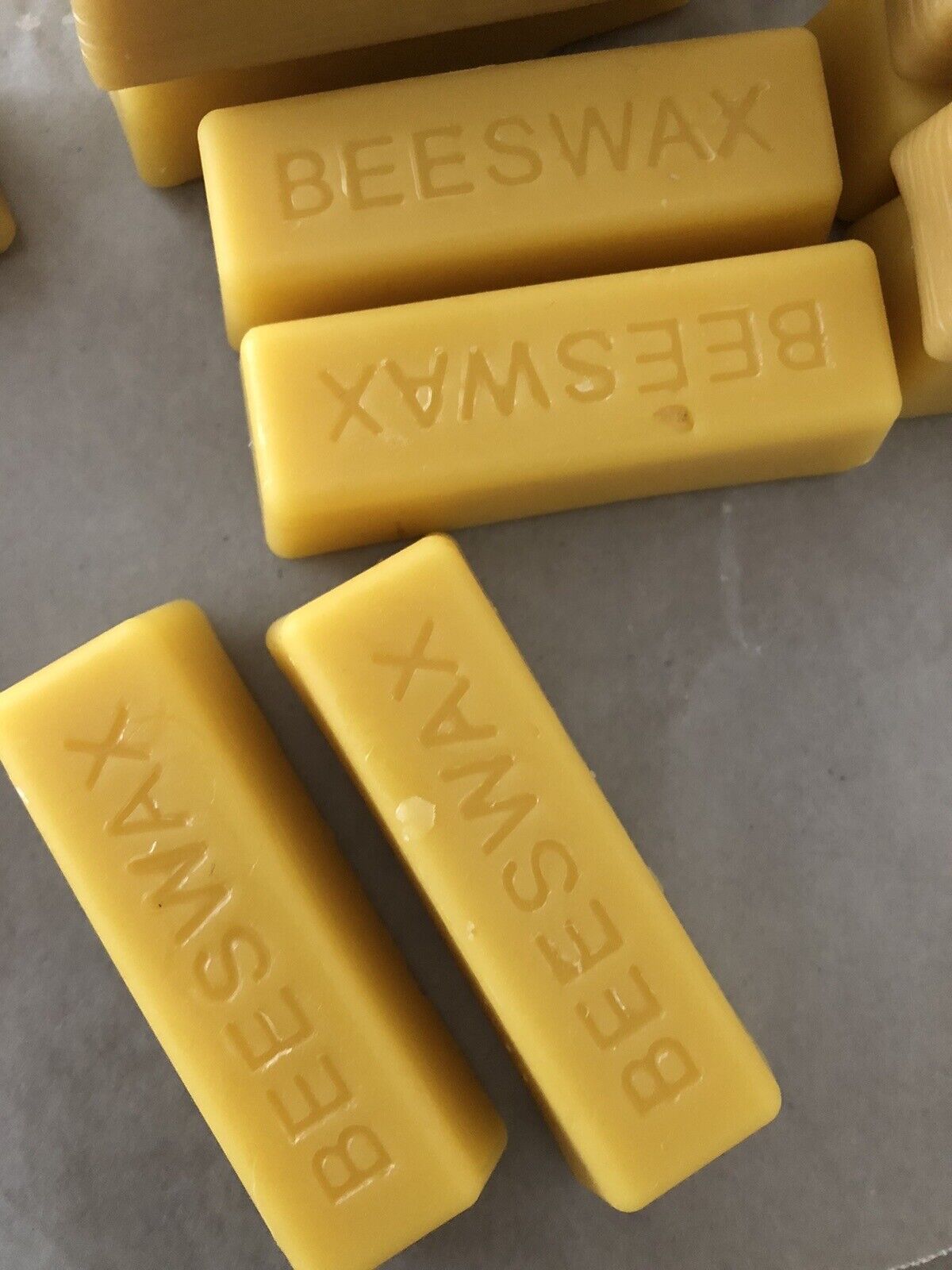 Beeswax Bars Filtered 100% Pure, Hand Poured