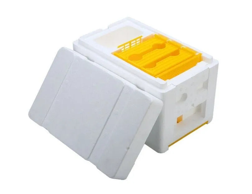 Mini Mating nuc Box Queen Bee Rearing Plastic Styrene Foam box